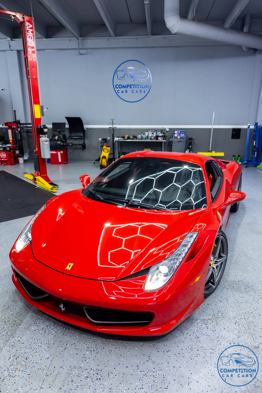 Ferrari 458 — major service